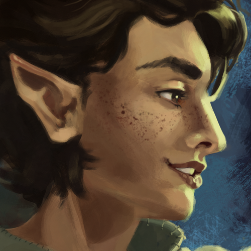 Portrait of an elf.